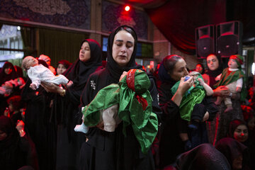 مراسم شیرخوارگان حسینی - قزوین