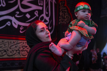 مراسم شیرخوارگان حسینی - قزوین