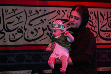مراسم شیرخوارگان حسینی - قزوین