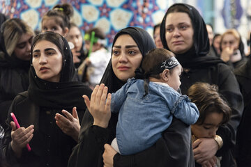 مراسم شیرخوارگان حسینی - کرج