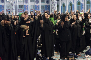 مراسم شیرخوارگان حسینی - کرج