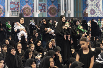 مراسم شیرخوارگان حسینی - کرج