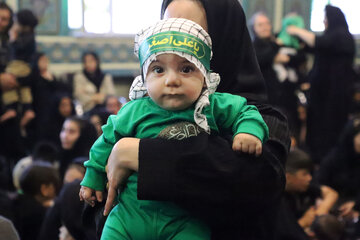 مراسم شیرخوارگان حسینی - اهر