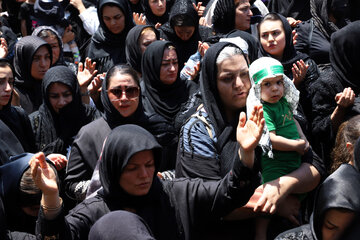 مراسم شیرخوارگان حسینی - اهر