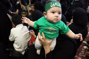 مراسم شیرخوارگان حسینی - اهر