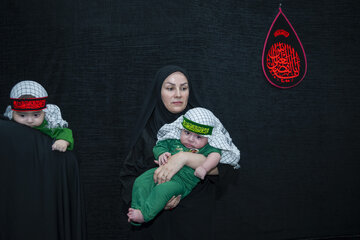 مراسم شیرخوارگان حسینی - یاسوج