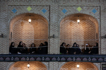 اجتماع عزاداران حسینی در حسینیه مرحوم میرزا محسن مجتهد اردبیلی