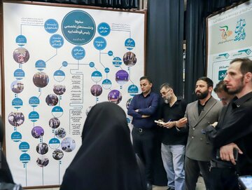 بازدید خبرنگاران و اصحاب رسانه از نمایشگاه «روایت تحول عدلیه»