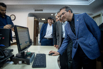 حضور علاءالدین رفیع‌زاده، رئیس سازمان اداری استخدامی در ایسنا