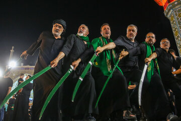 دسته‌ی عزاداری «مشق شمشیر» - قم