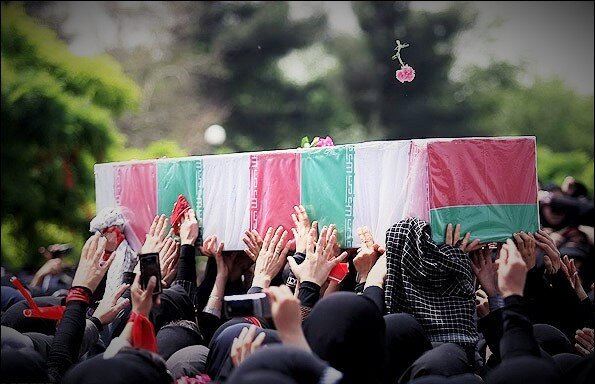 تشییع شهید مدافع امنیت «عبدالسلام کُرد» در خاش
