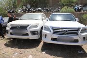 توقیف تویوتا لکسوس با پلاک و اسناد جعلی