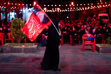 عزاداری شب پنجم محرم در امامزاده صالح (ع)