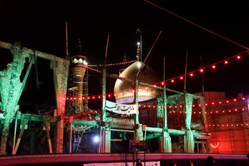عزاداری شب ششم محرم در حسینیه اعظم زنجان