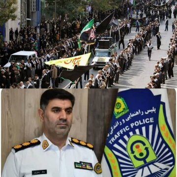 لزوم همکاری مردم و هیات‌های عزاداری با پلیس راهور