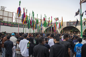 آیین ۴۰۰ ساله عَلَم‌گردانی - میناب