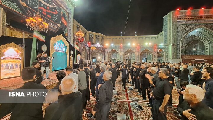 روایت آیین‌های عاشورایی سیستان در حرم مطهر رضوی