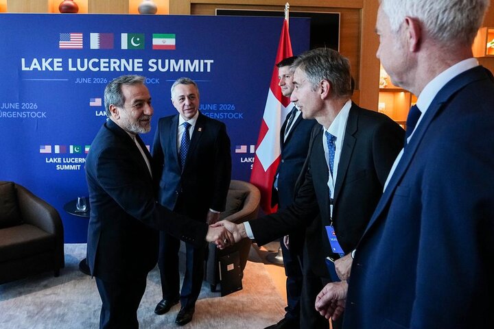 دیدار وزیران خارجه ایران و سوئیس در بورگناشتوک