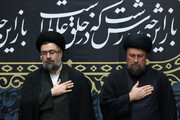 عزاداری شب هفتم محرم در مرقد رهبر فقید انقلاب