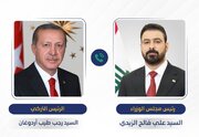 اردوغان از نخست‌وزیر عراق برای سفر به آنکارا دعوت کرد