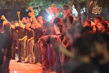 عزاداری شب هفتم محرم - مریانج