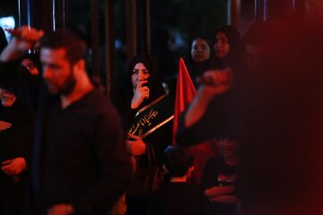 عزاداری شب هفتم محرم - مریانج