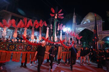 عزاداری شب هفتم محرم - مریانج