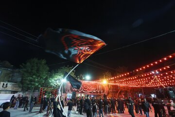 عزاداری شب هفتم محرم - مریانج