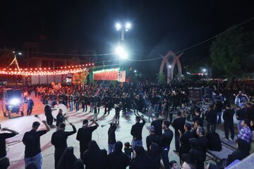 عزاداری شب هفتم محرم - مریانج