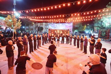 عزاداری شب هفتم محرم - مریانج