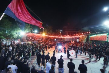 عزاداری شب هفتم محرم - مریانج