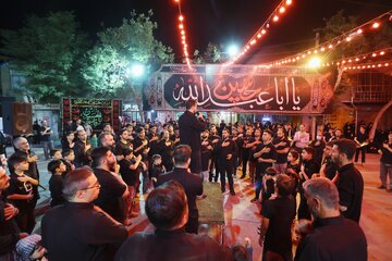 عزاداری شب هفتم محرم - مریانج