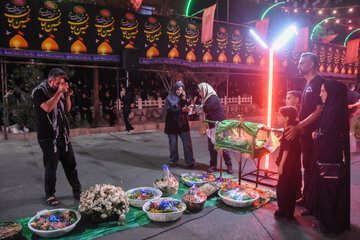 عزاداری شب هفتم محرم - سمنان