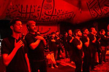 عزاداری شب هفتم محرم - سمنان