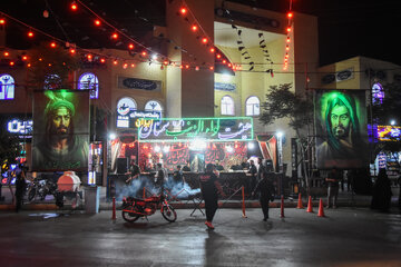 عزاداری شب هفتم محرم - سمنان