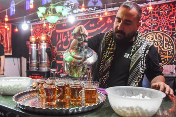 عزاداری شب هفتم محرم - سمنان