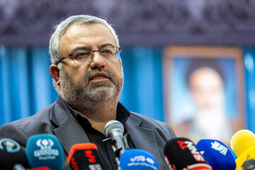 نشست خبری ایمان عطارزاده، سخنگوی «ستاد وداع، تدفین و تشییع رهبر شهید