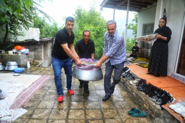 آیین اطعام دهی ماه محرم روستاهای سوادکوه-مازندران 
