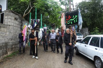 آیین اطعام دهی ماه محرم روستاهای سوادکوه-مازندران 