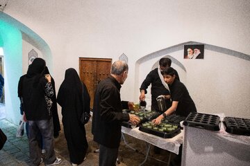 عزاداری در خانه تاریخی شیخ‌الاسلام - اصفهان