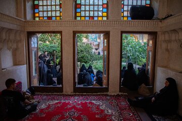 عزاداری در خانه تاریخی شیخ‌الاسلام - اصفهان