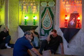 عزاداری در خانه تاریخی شیخ‌الاسلام - اصفهان