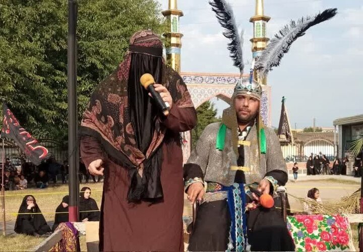خدمات متقابل تعزیه و هنر بومی مازندران