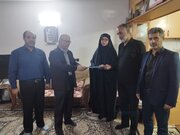 دیدار جمعی از جهادگران جهاددانشگاهی گیلان با خانواده شهید «محمدرضا حسین‌پور فرحبخش»