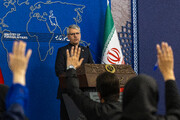نشست خبری سخنگوی وزارت امور خارجه