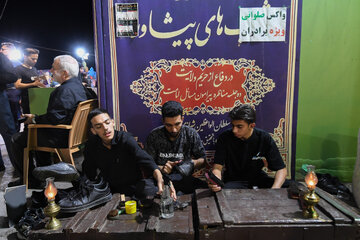 عزاداری دانش‌آموزان اصفهانی - شب هشتم محرم