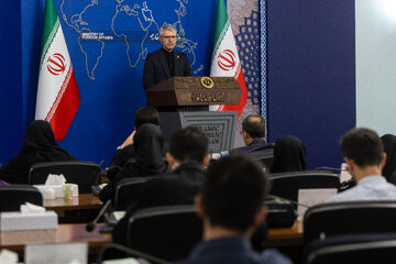 نشست خبری اسماعیل بقایی، سخنگوی وزارت امور خارجه