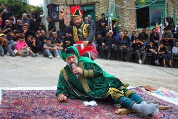 آیین تعزیه خوانی و دسته روی دهستان کِسلیان- سوادکوه