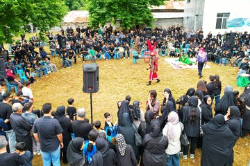 آیین تعزیه خوانی و دسته روی در دهستان کِسلیان-سوادکوه