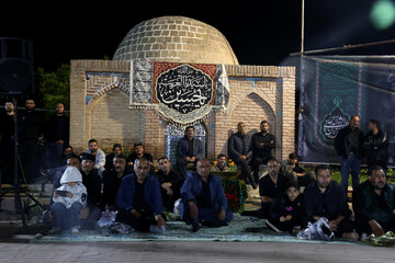 اجتماع عزاداران حسینی - بقعه شیخ امین الدین جبرئیل اردبیل
